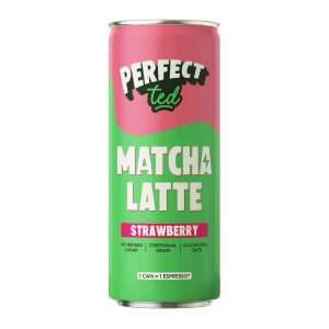 PerfectTed Matcha Latte Strawberry 250ml (12 Pack)