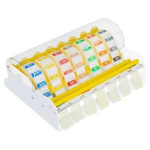 Hygiplas Day of the Week Removable Label Starter Kit