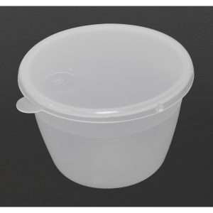 KitchenCraft Polypropylene Pudding Basins 140ml (6 Pack)