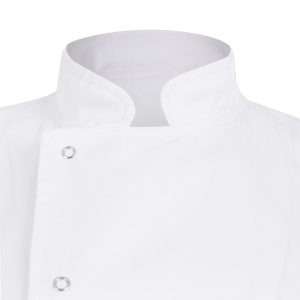 Southside Oakland Lyocell and Cotton Short Sleeve Chefs Jacket White Size XL 6 ba224 m upd26 12830