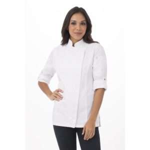 Chef Works Urban Hartford Womens Chef Jacket White XL