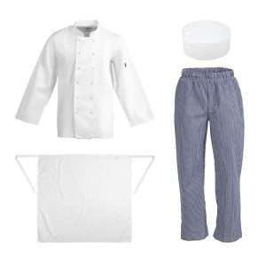 Whites Unisex Chef Clothing Bundle 5