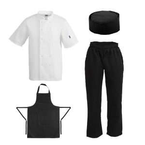 Whites Unisex Chef Clothing Bundle 6