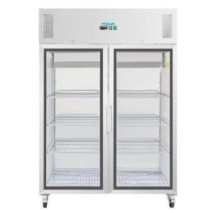 Polar G-Series Upright Double Door Gastro Display Fridge 1200Ltr 2 cw198 upd24 2