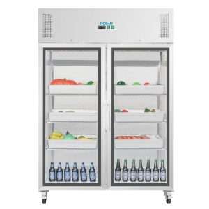 Polar G-Series Upright Double Door Gastro Display Fridge 1200Ltr 4 cw198 upd24 4