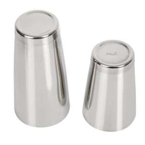 Beaumont Mezclar Tin on Tin Boston Cocktail Shaker Stainless Steel 7 df225 new 6236