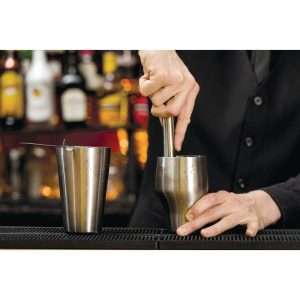 Beaumont Mezclar French Cocktail Shaker Satin 600ml 9 df232 shakerlife