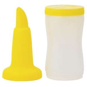 Beaumont Juice Pour and Store Yellow 2 dl262 freepour closed