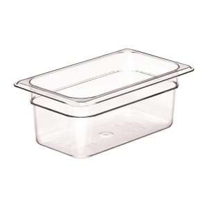 Cambro Camview BPA Free Gastronorm Food Tray GN 1/4 100mm