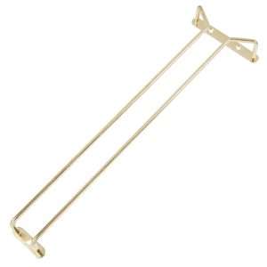 Beaumont Brass Wine Glass Rack 410mm