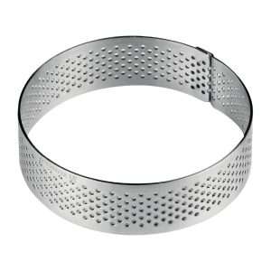 Pavoni Round Stainless Steel Mould 70x20mm