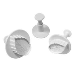 PME Foliage Veined Rose Leaf Plunger Cutter (3 Pack) 3 hz049 npi24 3