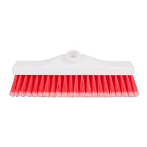 Jantex Soft Hygiene Broom Head Red 300mm 4 jb585 npi26 5151