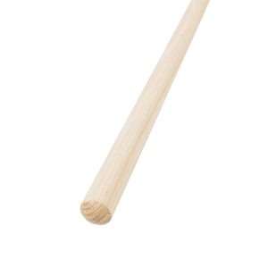 Jantex Wooden Broom Handle 120cm 2 jb589 npi26 2