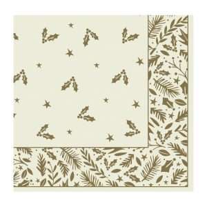 Swantex Tis The Season Dinner Napkins 400x400mm (600 Pack)