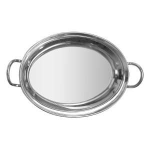 Olympia Deep Oval Tray with Handles 200x150mm 2 jk297 npi26 2