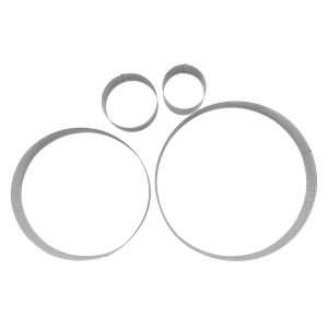 Vogue Round Perforated Cake Ring Round -100x35mm 3 jk401 npi26 3