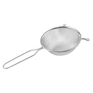 Nisbets Essentials Tin Plated Sieve 160mm 3 jk409 npi26 2