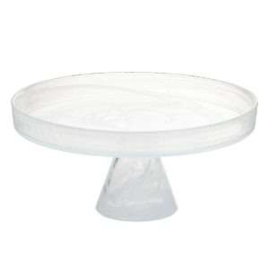 Utopia Asos Footed Plates White 280x130mm