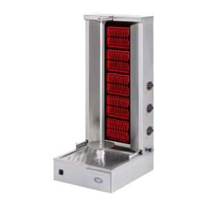 Roller Grill Infrared Kebab Grill 1000mm 9kW 2 jm667 npi26 2