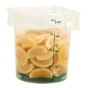 Cambro FreshPro PP CamRound Container 3.8Ltr 10 jm711 npi26 33