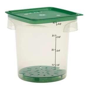 Cambro FreshPro PP CamRound Container 3.8Ltr 12 jm711 npi26 37