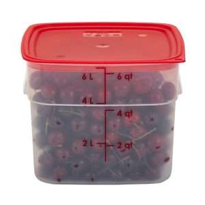 Cambro FreshPro PP CamSquare Container 5.7Ltr 2 jm722 npi26 1