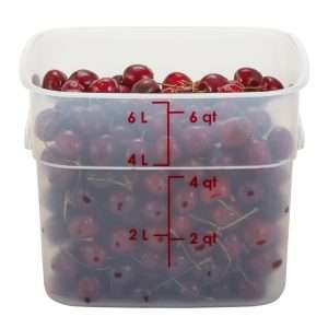 Cambro FreshPro PP CamSquare Container 5.7Ltr 3 jm722 npi26 2