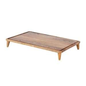 Olympia Mango Wood Standing Tray GN 1/1 3 jm994 npi26 6078