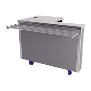 CED Glide Left Handed Cashier Counter with Trayslide