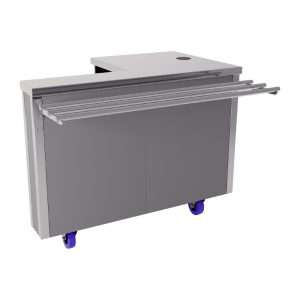 CED Glide Right Handed Cashier Counter with Trayslide