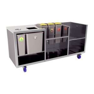 CED Glide Waste Clearing Trolley