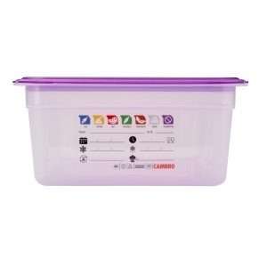 Cambro Safetrak IML Polypropylene Food Storage Container 1/1 GN 150mm 2 jn502 npi26 10