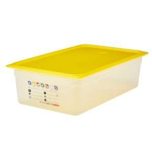 Cambro Safetrak IML Polypropylene Food Storage Container 1/1 GN 150mm 6 jn502 npi26 2