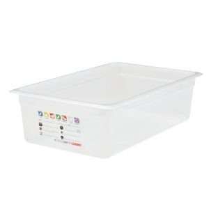 Cambro Safetrak IML Polypropylene Food Storage Container 1/1 GN 150mm 11 jn502 npi26 7