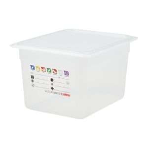 Cambro Safetrak IML Polypropylene Food Storage Container 1/2 GN 200mm