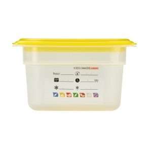Cambro Safetrak IML Polypropylene Food Storage Container 1/9 GN 100mm 14 jn519 npi26 9