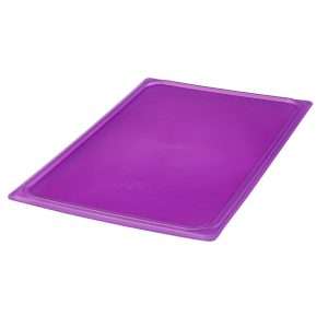 Cambro Safetrak IML Polypropylene Seal Gastronorm Lid Purple 1/1 GN