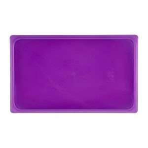 Cambro Safetrak IML Polypropylene Seal Gastronorm Lid Purple 1/1 GN 2 jn520 npi26 2