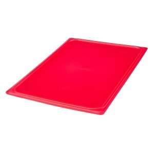 Cambro Safetrak IML Polypropylene Seal Gastronorm Lid Red 1/1 GN