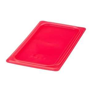 Cambro Safetrak IML Polypropylene Seal Gastronorm Lid Red 1/3 GN