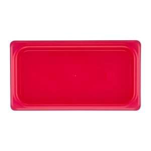 Cambro Safetrak IML Polypropylene Seal Gastronorm Lid Red 1/3 GN 2 jn536 npi26 2