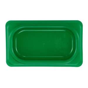 Cambro Safetrak IML Polypropylene Seal Gastronorm Lid Green 1/9 GN