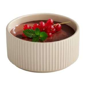 APS THE GRID Porcelain Bowls Sand 350ml (6 Pack) 2 jn625 npi26 2