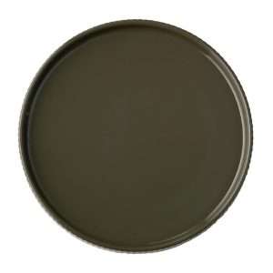 APS THE GRID Porcelain Plates Brown 200mm (6 Pack)