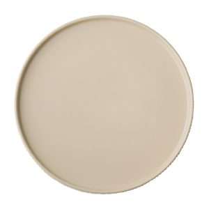APS THE GRID Porcelain Plates Sand 260mm (3 Pack)