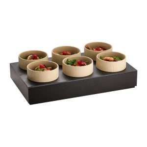 APS THE GRID Natural Slate Tray with 6 Holes GN 1/1 530x325mm 2 jn707 npi26 2