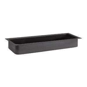 APS VALO Polystyrene Insert Black GN 2/4 515x150x60mm