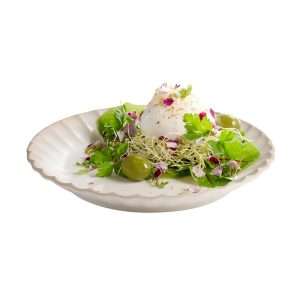APS ARUMI Melamine Plate White 210mm 3 jn791 npi26 2