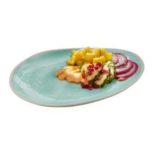 APS CALA Melamine Plate Green 335x260mm 2 jn800 npi26 1